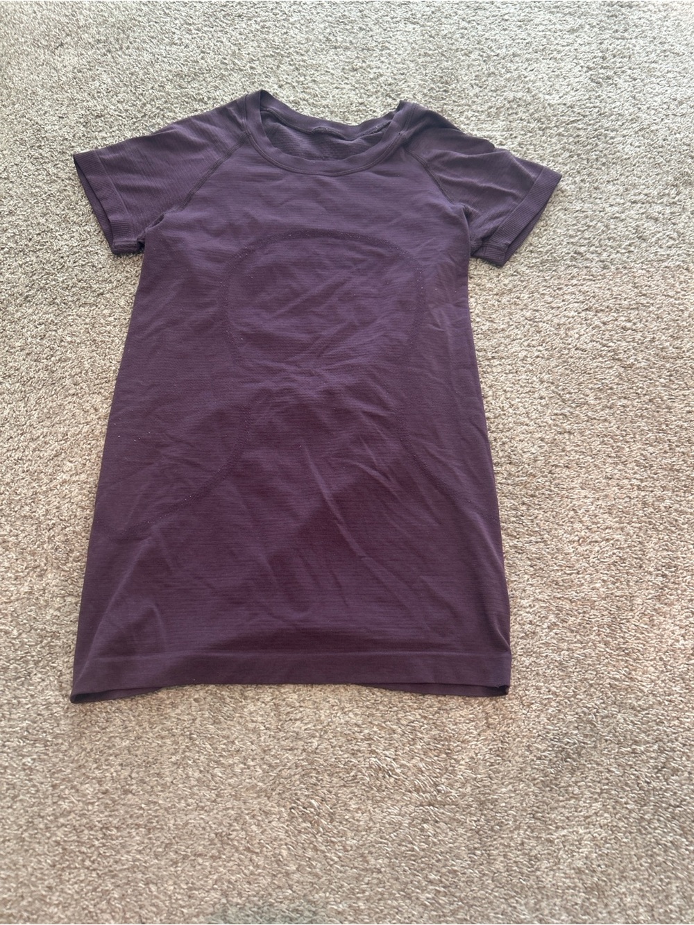 lululemon athletica Purple Short Sleeve Top
